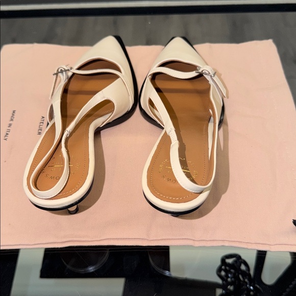 ATP Atelier Mira Linen Nappa Heels in Linen - Picture 9 of 12